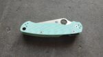 Spyderco Paramilitary 2 Folding Knife Teal G10 Handle C81GPTL2 – Free Shipping! - View 2