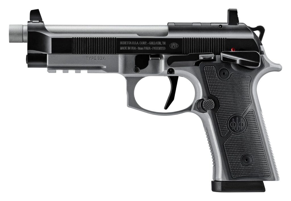 Beretta 92Xi SAO Tactical 9mm 15 Round Capacity Threaded Barrel J92XFMSA15TB