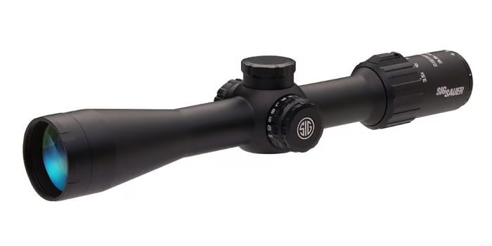 Sig Sauer Sierra3BDX 4.5-14x44mm Riflescope, 30mm Tube, BDX-R1 Digital Ballistic Reticle, 0.25 MOA, Black, NSN N SOSBDX34111