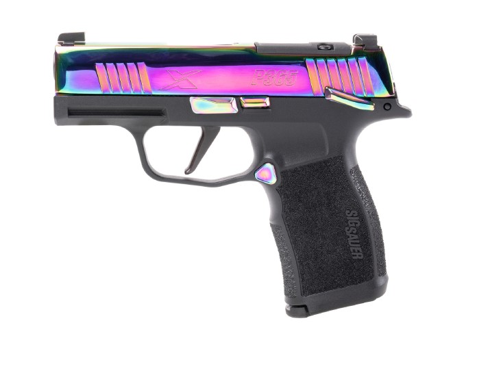Sig Sauer P365X 9mm Rainbow 12 Round Capacity 365X-9-RBT-MS