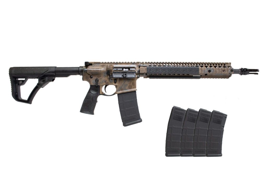 Daniel Defense DD4 RIS II M4A1 556 Nato Arid Camo WEBGB-0723-1