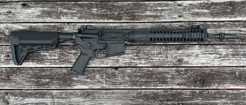 Used LWRC M6IC-SPR 556 Nato 14.7″ Barrel  Geissele Trigger M6 IC