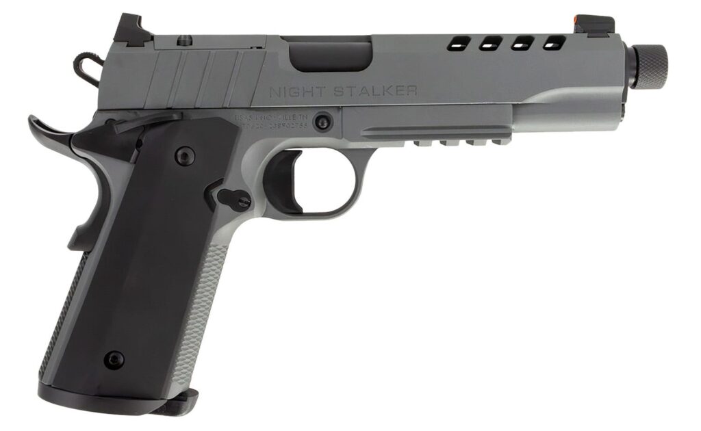 SDS Imports Tisas 1911 Night Stalker 9mm Threaded Barrel Tungsten Grey 10100557