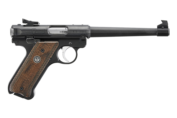 Ruger MKIV 75th Anniversary Blued 22 LR 6.88″ Barrel 10-Rounds 40175