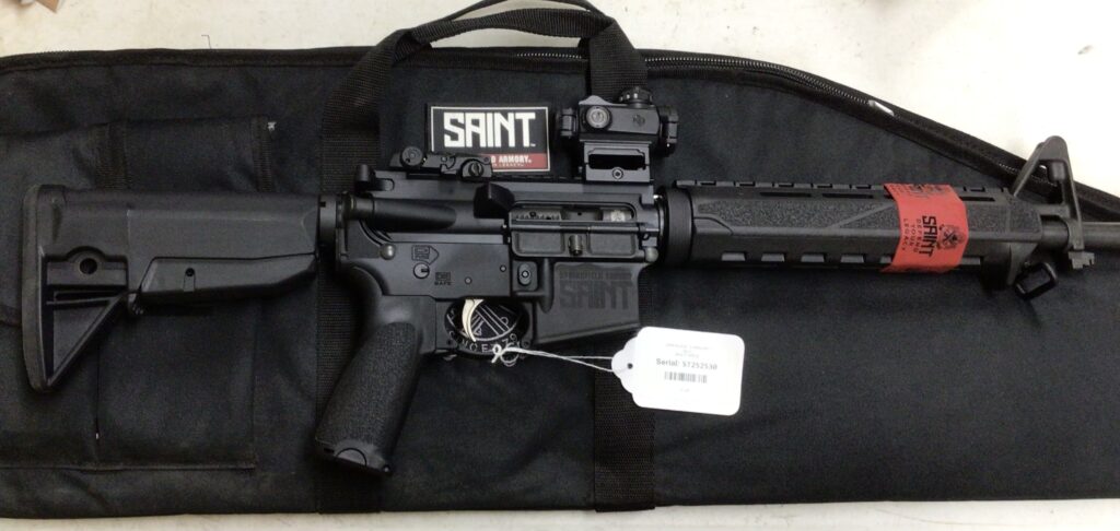 Springfield Saint with Case and Sig MSR Red Dot