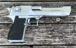 Used Magnum Research Desert Eagle 50AE 6″ MK XIX Polished Chrome DE50PC - View 2