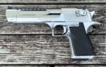 Used Magnum Research Desert Eagle 50AE 6″ MK XIX Polished Chrome DE50PC - View 3