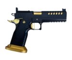 Masterpiece Arms DS9 Hybrid 9mm Black & Gold 2011 Optics Ready DS9HYB-BLK-G-1 - View 2