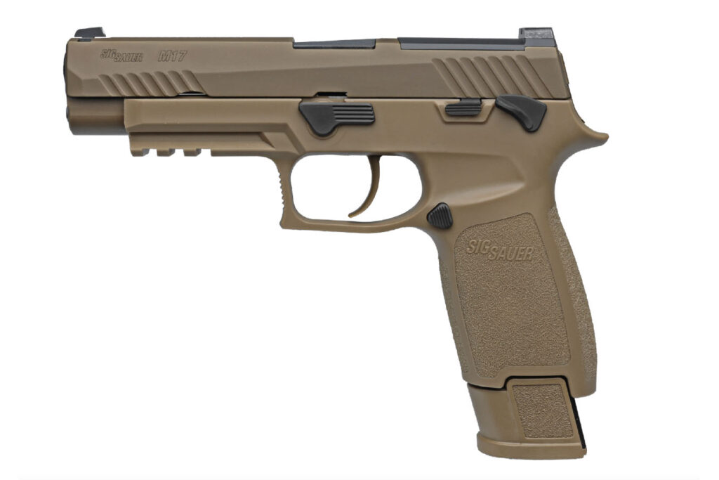 Sig Sauer P320 X M17 Military Overrun 9mm Coyote Tan SIGP320M17
