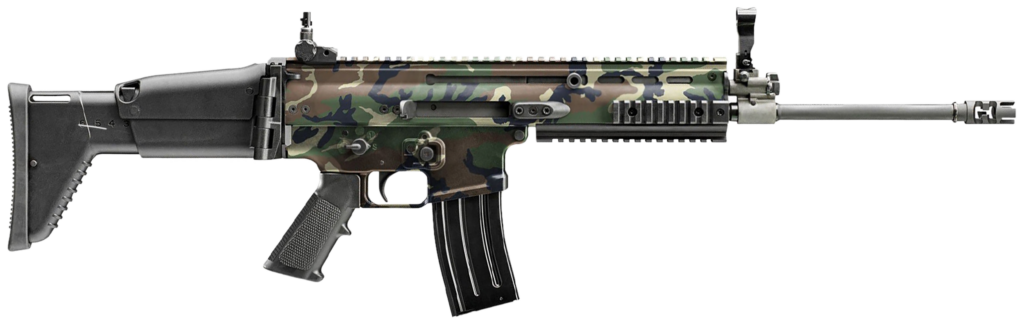 FN SCAR 16S NRCH 556 Nato Woodland Camo 16″ Barrel 38-101699-01