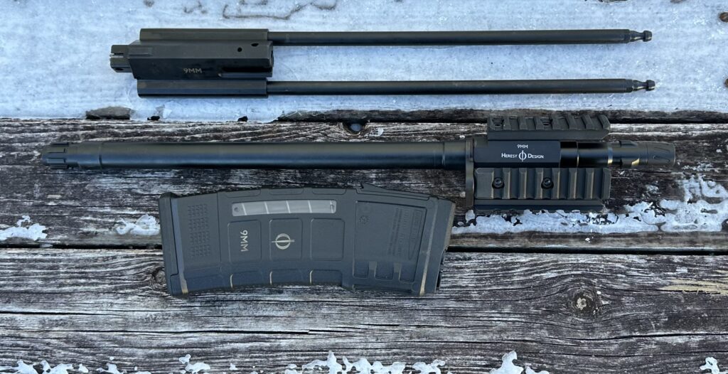 Heresy Design 9mm Caliber Conversion Kit Steyr Aug Standard Stock HBA16D-A