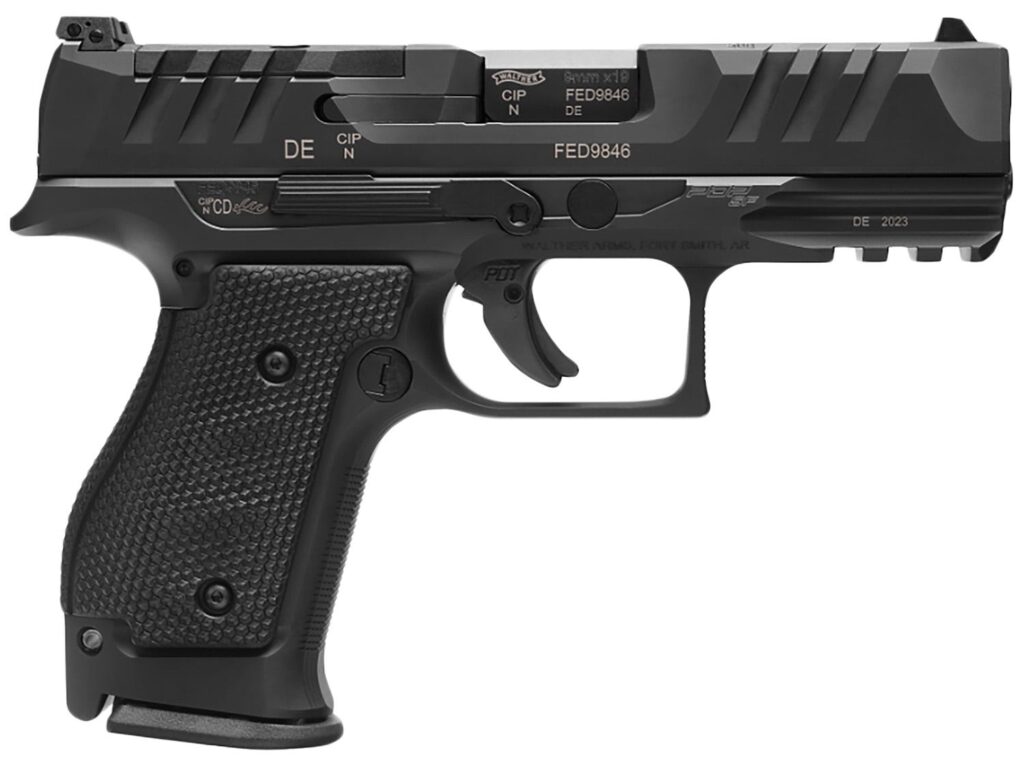 Walther PDP SF Compact 9mm 4″ Barrel Optics Ready 15 Round Capacity 2872111