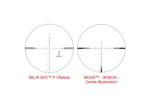 NightForce SHV 4-14x50mm F1 Riflescope,Black,.1 Mil Radian,Illuminated MIL-R Reticle C557 C557 - View 7
