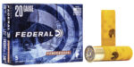 Federal Power-Shok 20 GA Ammo 2-3/4″ 7/8 oz Sabot Slug Box of 5 Rounds F203SS2 - View 1