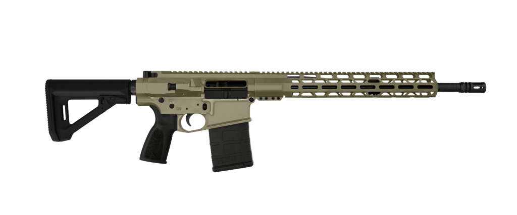 Live Free Armory LF-10 – .308 Win / 7.62 NATO, 18″ Barrel, FDE Finish