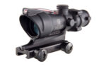 Trijicon TA31F ACOG 4X32mm Scope w/Red Chevron BAC Flattop Reticle Includes Flat Top Adapter 100215 - View 1