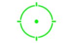 Holosun SCRS-GR-MRS Multi-Reticle 65MOA Green Circle & 2MOA Dot Rifle Solar-Charging Reflex Sight SCRS-GR-MRS - View 3
