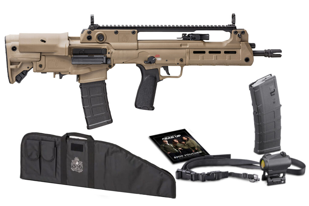 Springfield Hellion 556 Nato FDE 16″ Barrel Gear Up Package HL916556F-GU23