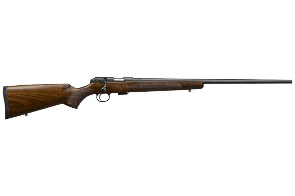 CZ 457 American 17 HMR Turkish Walnut 24″ Barrel 02312