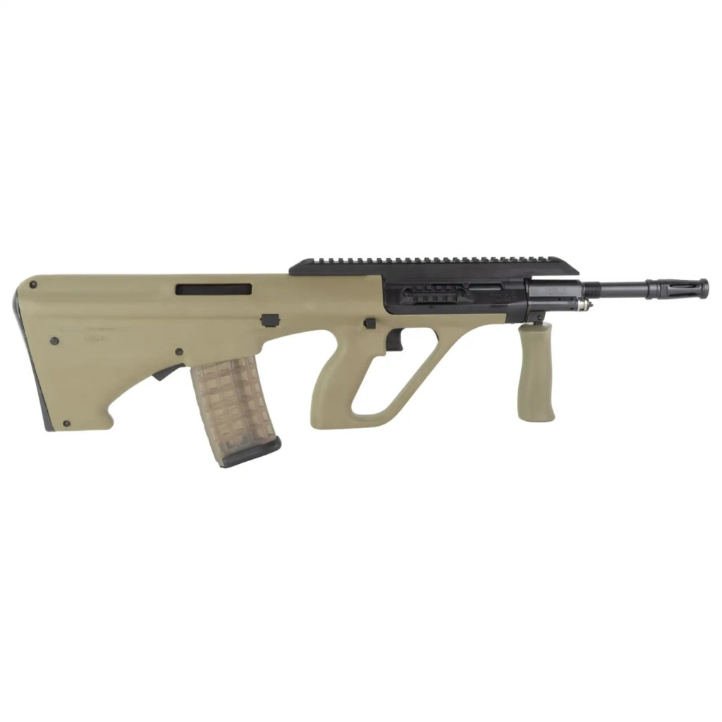 Steyr AUG A3 M2 556 16″ Barrel MUD Stock Steyr Mag Pattern AUGM2MUDEXT
