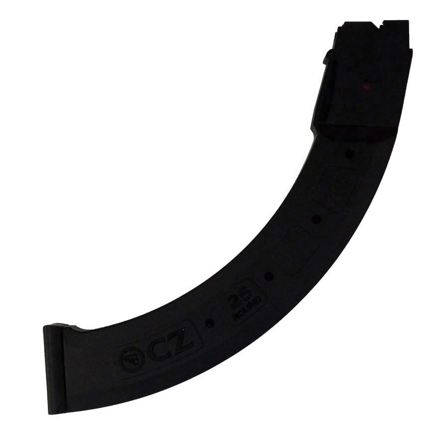 CZ-USA 25 ROUND .22LR 452/453/512 DETACHABLE MAGAZINE, BLACK – 12020