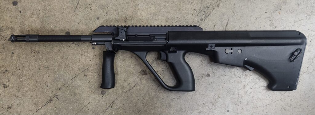 Steyr AUG 556/223 Black Standard 20″ Extended Rail