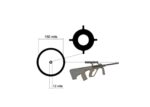 Steyr Aug Optic 1.5x Power Scope STG77 Doughnut of Death - View 4