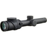 Trijicon AccuPoint 1-6×24 Riflescope BAC Green Triangle Post Reticle 30mm Tube Matte Black Capped Adjusters 200092 - View 6