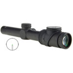 Trijicon AccuPoint 1-6×24 Riflescope BAC Green Triangle Post Reticle 30mm Tube Matte Black Capped Adjusters 200092 - View 9
