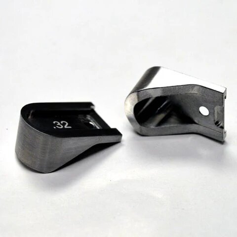 One (1) Seecamp 32 Auto Polished Magazine Extension