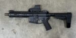 Used Noveske Diplomat AR Pistol 556 Nato MLok SBA3 Brace Meprolight RDS Pro - View 2