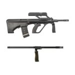 STEYR AUG A3 M1 .300AAC RIFLE W/ STEYR OPTIC & STEYR AUG 20″ INTERCHANGEABLE .223/5.56 BARREL AUGM1BLKEXT300SP  1255010660 - View 2