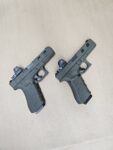 Used Glock 22 Gen 4 Burnt Bronze Window Cuts .40  Night Sights Ameriglo Red Dot MOS Cut Trijicon RMR - View 1