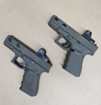 Used Glock 23 Gen4 OD Green .40S&W Window Cuts MOS Amerigo Trijicon RMR Cut Red Dot - View 2