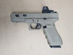 Used Glock 22 Gen 4 Burnt Bronze Window Cuts .40  Night Sights Ameriglo Red Dot MOS Cut Trijicon RMR - View 5