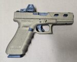 Used Glock 22 Gen 4 Burnt Bronze Window Cuts .40  Night Sights Ameriglo Red Dot MOS Cut Trijicon RMR - View 3