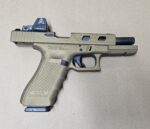 Used Glock 22 Gen 4 Burnt Bronze Window Cuts .40  Night Sights Ameriglo Red Dot MOS Cut Trijicon RMR - View 9