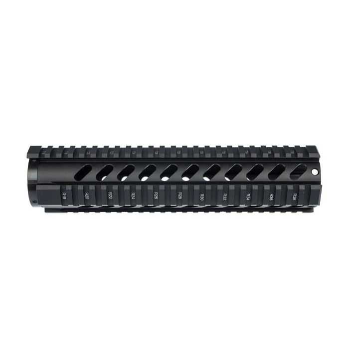 AR15 HANDGUARD QUAD RAIL MID LENGTH FREE FLOAT MT061 10″