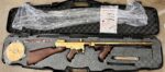 Blem Auto Ordnance Thompson 1927A1 Deluxe 45 ACP Gold Tiger Stripe Tommy Gun - View 4