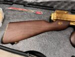 Blem Auto Ordnance Thompson 1927A1 Deluxe 45 ACP Gold Tiger Stripe Tommy Gun - View 10