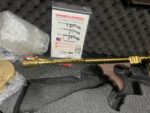 Blem Auto Ordnance Thompson 1927A1 Deluxe 45 ACP Gold Tiger Stripe Tommy Gun - View 19