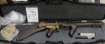 Blem Auto Ordnance Thompson 1927A1 Deluxe 45 ACP Gold Tiger Stripe Tommy Gun - View 21