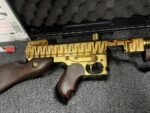 Blem Auto Ordnance Thompson 1927A1 Deluxe 45 ACP Gold Tiger Stripe Tommy Gun - View 23