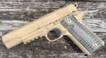 Used Colt 1911 M45A1 45 ACP Zinc Brown Ion Marine Corps Rail Gun O1070M45 US Property Rail Decommisioned - View 4