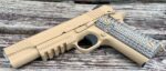 Used Colt 1911 M45A1 45 ACP Zinc Brown Ion Marine Corps Rail Gun O1070M45 US Property Rail Decommisioned - View 7