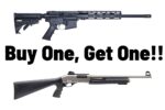 G.P. Bundle Blem American Tactical MilSport 556 Nato 16″ Barrel 10″ MLok 100rd Drum Flip Up Sights - View 2