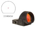 Trijicon SRO Reflex 2.5 MOA Red Dot Sight Adjustable LED Red Dot Matte 2500002 Free Shipping - View 1