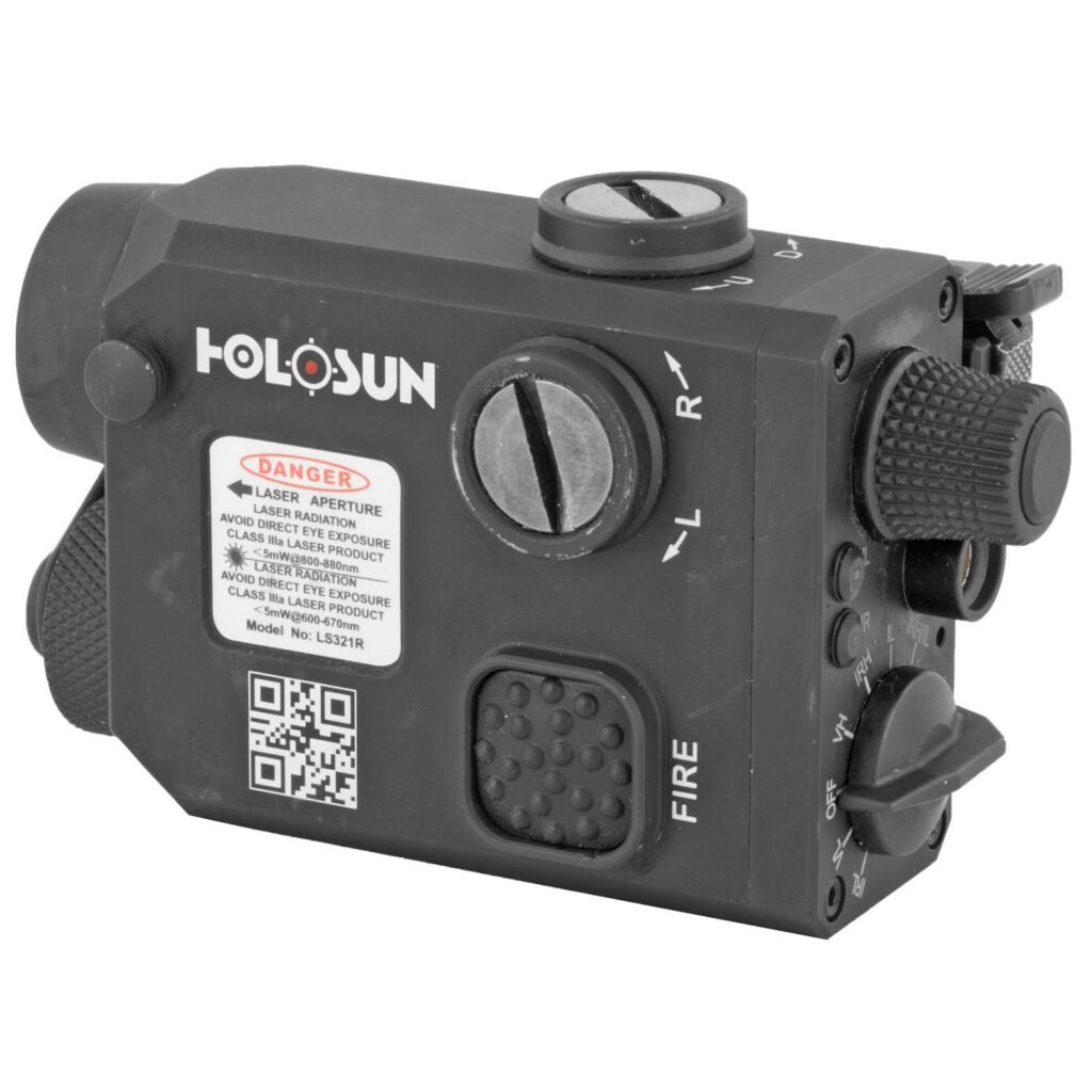 Holosun CA Visible Red Laser w/IR & IR Illuminatr LS321-R