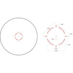 Trijicon MRO HD 2.0 2 MOA Dot/68 MOA Circle Red Co-Witness Mount 2200052 Free Shipping - View 4