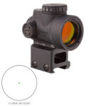 Trijicon 2.0 MOA Adjustable Green Dot Sight w/Full Co-Witness Mount, Black, MRO-C-2200030 MROC2200030 - View 3